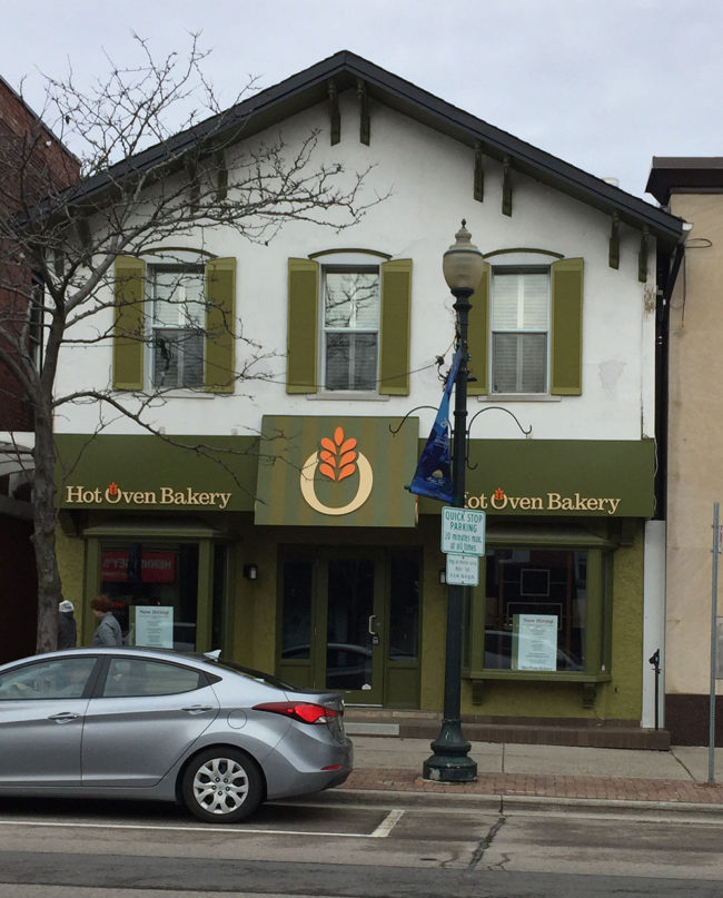 Hot Oven Bakery Construction Storefront